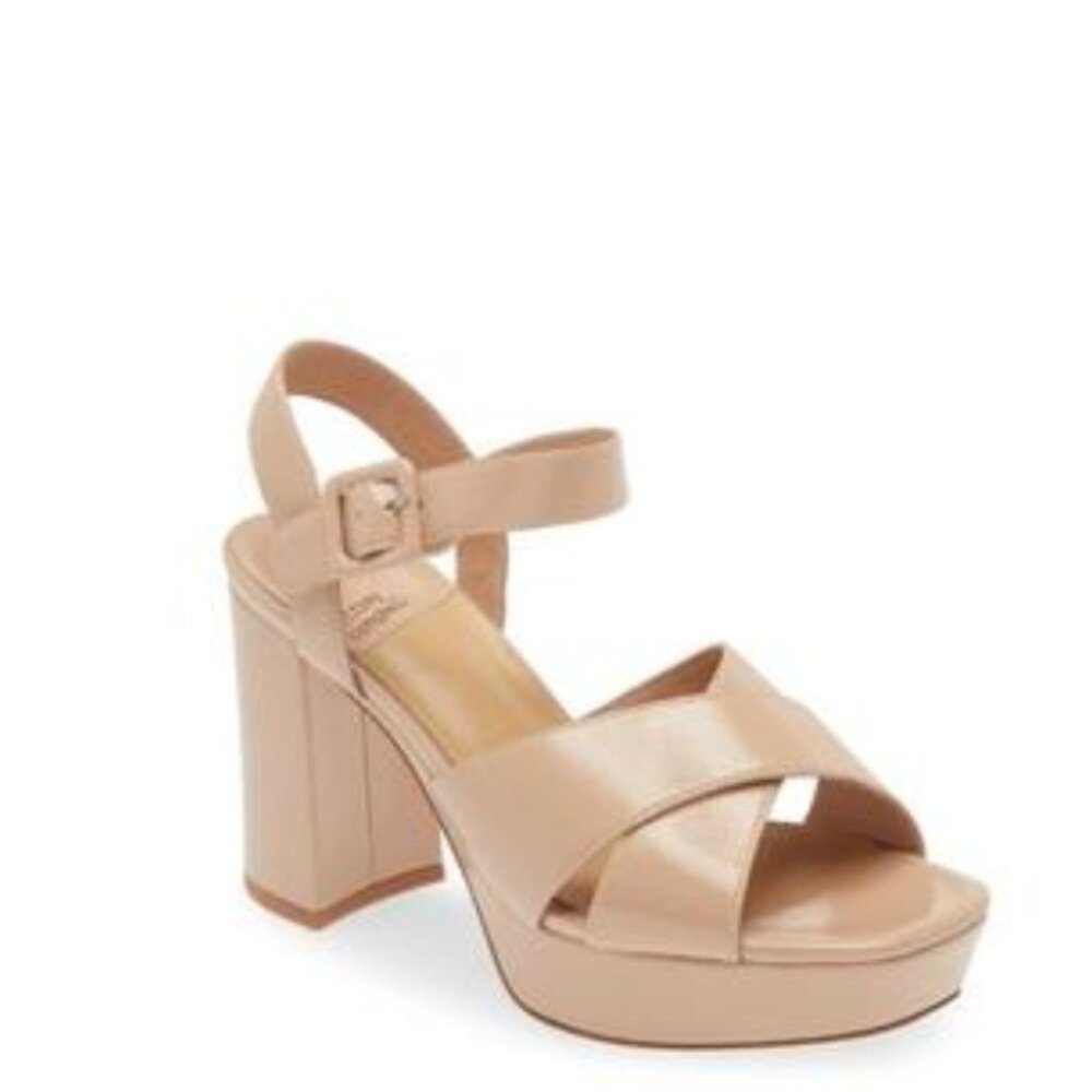 Jeffrey Campbell Women's Amma Platform High Block Heel Sandals